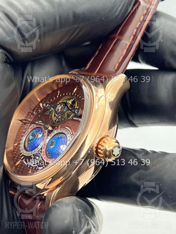 Фото 6 - Montblanc Collection Villeret Tourbillon Cylindrique NightSky Geospheres 44mm Art 6867