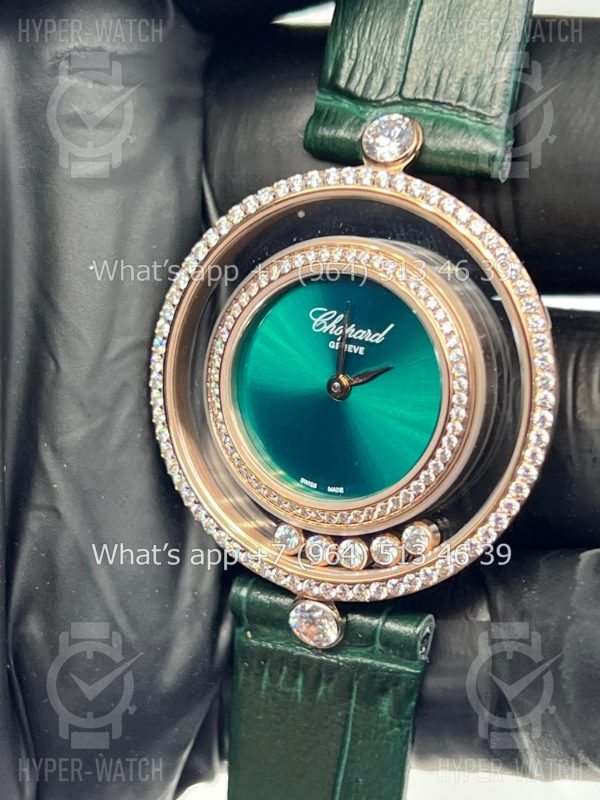 Фото 4 - Chopard Happy Diamonds 32mm Art 6940