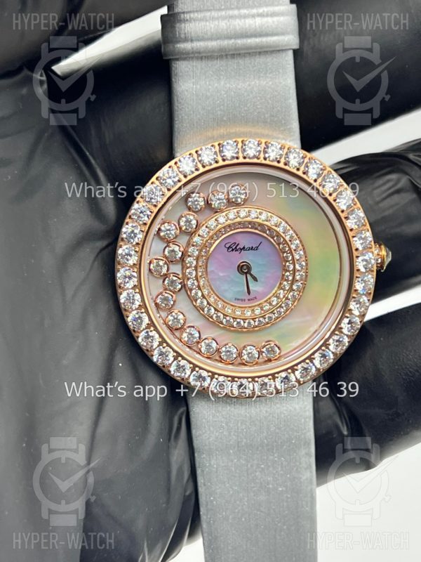 Фото 5 - Chopard Happy Diamonds 36mm Art 6961