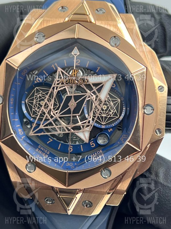 Фото 8 - Hublot Big Bang Sang Bleu II 418.OX.5108.RX.MXM20 Steel