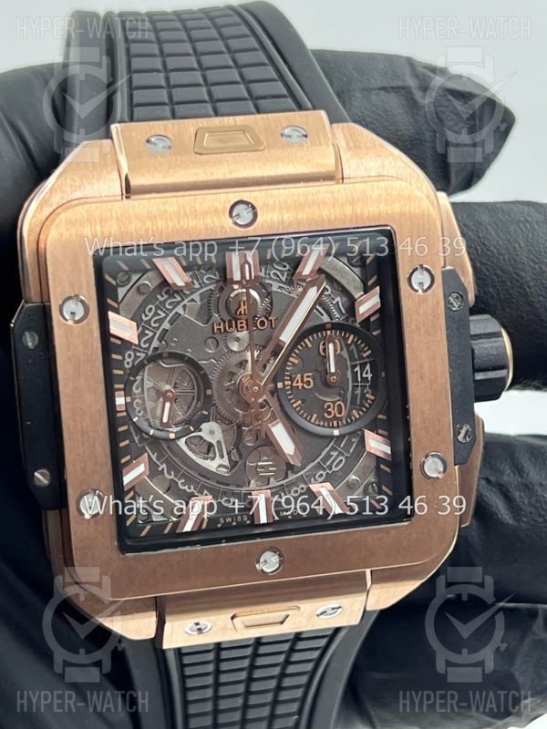 Фото 4 - Hublot Square Bang Unico 42mm 821.OX.0180.RX