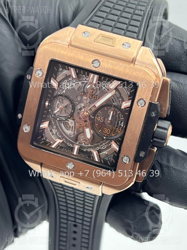 Фото 6 - Hublot Square Bang Unico 42mm 821.OX.0180.RX