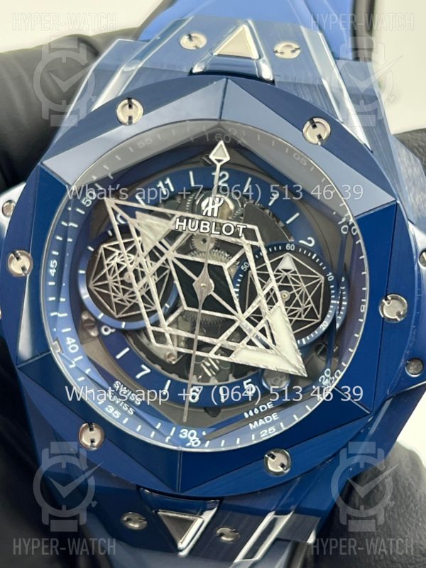 Фото 3 - Hublot Big Bang Sang Bleu II 418.EX.5107.RX.MXM21 Blue