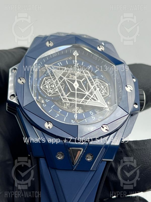 Фото 4 - Hublot Big Bang Sang Bleu II 418.EX.5107.RX.MXM21 Blue