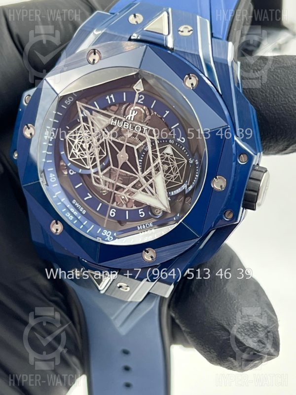 Фото 7 - Hublot Big Bang Sang Bleu II 418.EX.5107.RX.MXM21 Blue