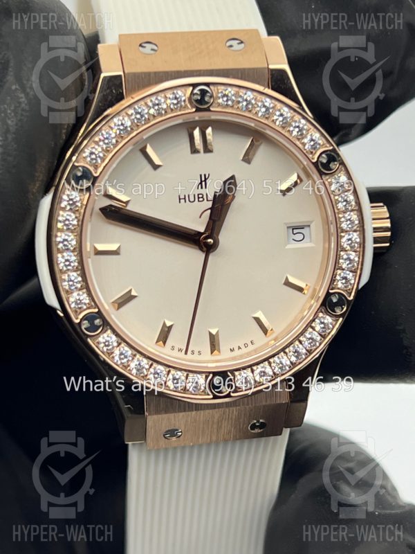 Фото 6 - Hublot Classic Fusion 33mm 581.OE.2080.LR.1204 Diamond