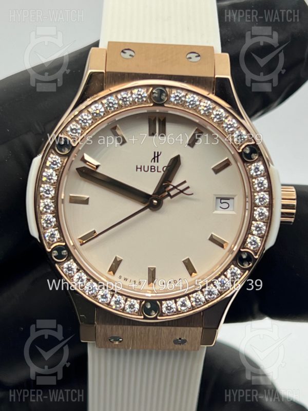 Фото 8 - Hublot Classic Fusion 33mm 581.OE.2080.LR.1204 Diamond