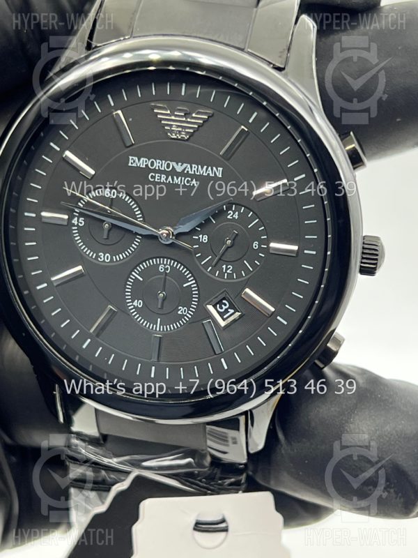 Фото 4 - Emporio Armani Ceramica Chronograph 47mm AR1451 Art 7030