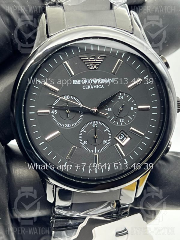 Фото 5 - Emporio Armani Ceramica Chronograph 47mm AR1451 Art 7030