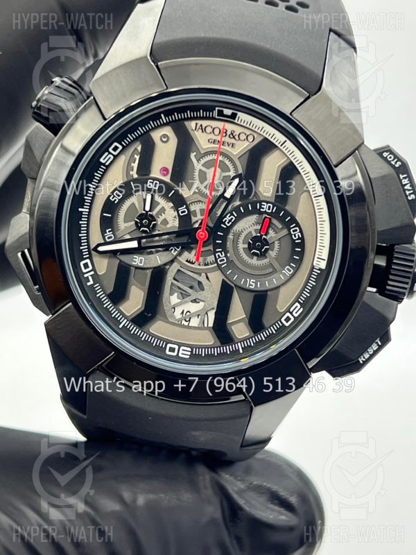 Фото 5 - Jacob & Co Epic X Chrono 47mm Art 7075