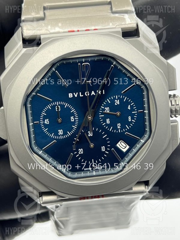 Фото 5 - Bvlgari Octo Finissimo Chronograph 43mm Art 7111