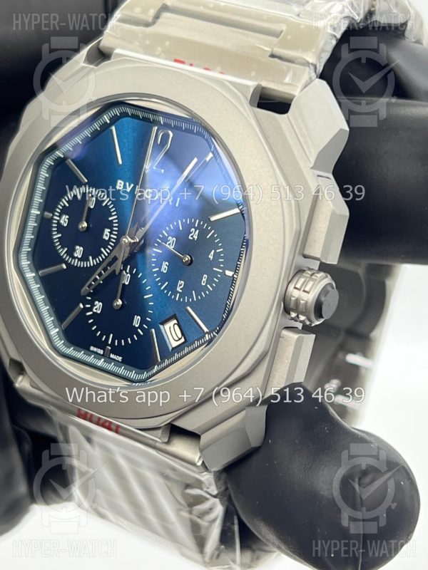 Фото 6 - Bvlgari Octo Finissimo Chronograph 43mm Art 7111