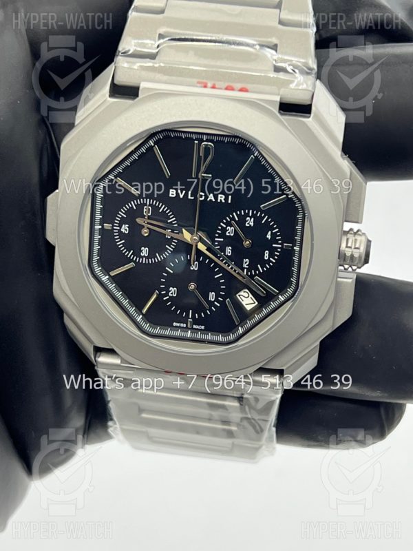 Фото 5 - Bvlgari Octo Finissimo Chronograph 43mm Art 7112