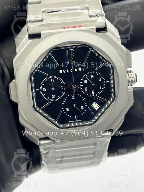 Фото 6 - Bvlgari Octo Finissimo Chronograph 43mm Art 7112