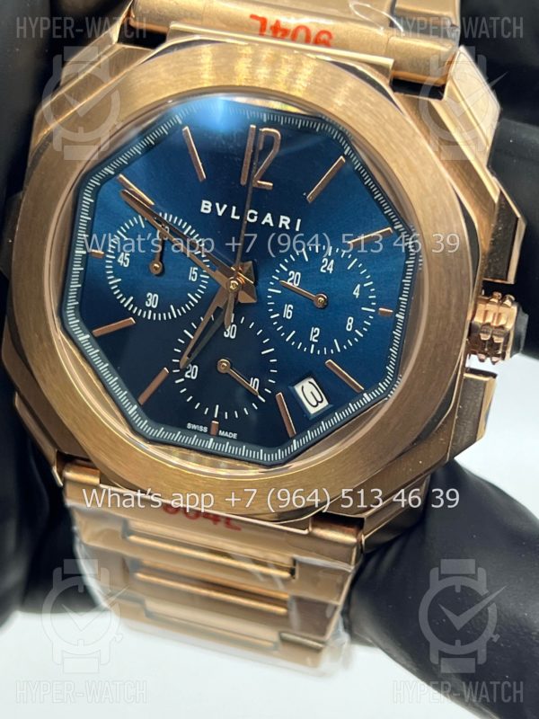 Фото 10 - Bvlgari Octo Finissimo Chronograph 43mm Art 7114