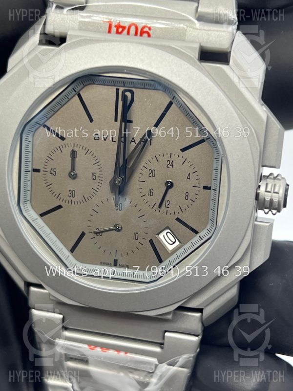 Фото 5 - Bvlgari Octo Finissimo Chronograph 43mm Art 7113