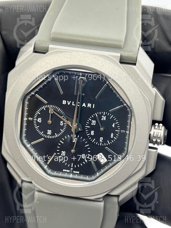 Фото 4 - Bvlgari Octo Finissimo Chronograph 43mm Art 7117