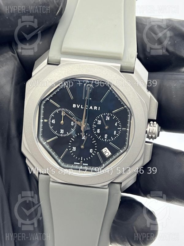 Фото 5 - Bvlgari Octo Finissimo Chronograph 43mm Art 7117