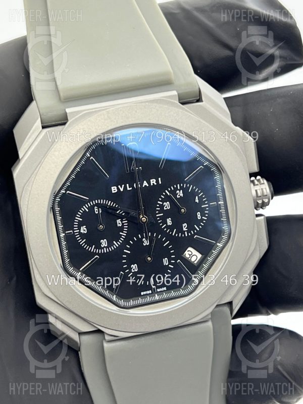 Фото 6 - Bvlgari Octo Finissimo Chronograph 43mm Art 7117