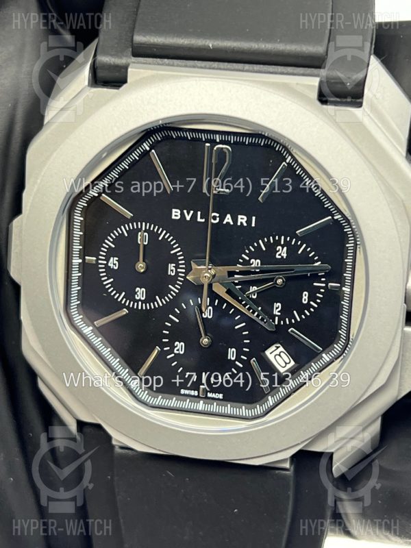 Фото 3 - Bvlgari Octo Finissimo Chronograph 43mm Art 7118