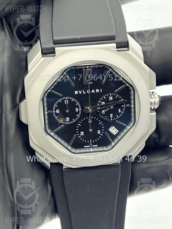 Фото 4 - Bvlgari Octo Finissimo Chronograph 43mm Art 7118