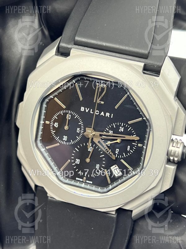 Фото 6 - Bvlgari Octo Finissimo Chronograph 43mm Art 7118