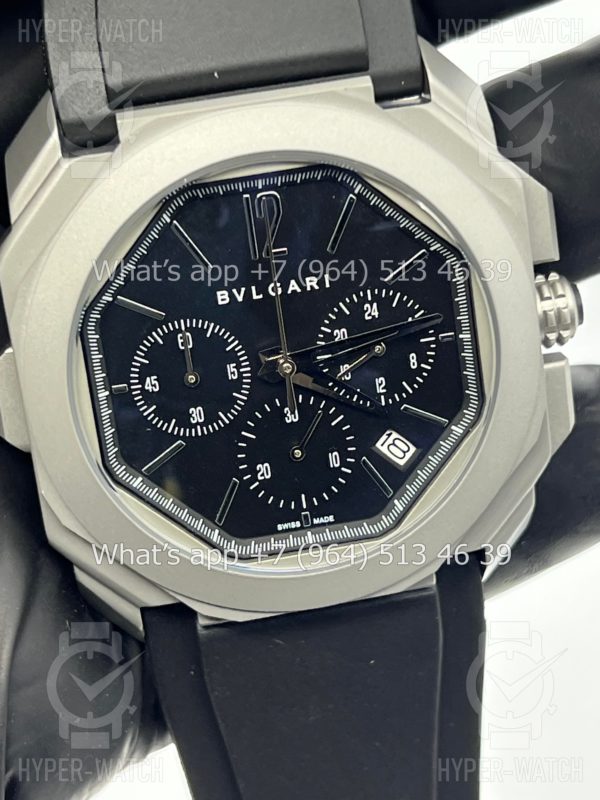 Фото 9 - Bvlgari Octo Finissimo Chronograph 43mm Art 7118