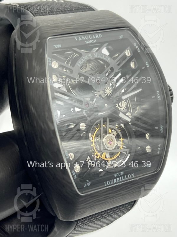 Фото 9 - Franck Muller Vanguard V45 Skeleton Tourbillon