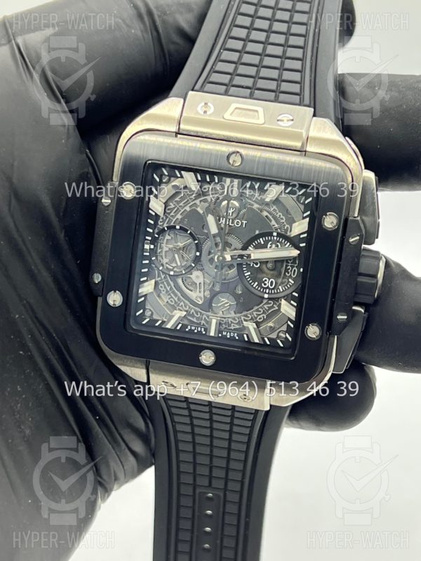 Фото 9 - Hublot Square Bang Unico 42mm 821.NM.0170.RX