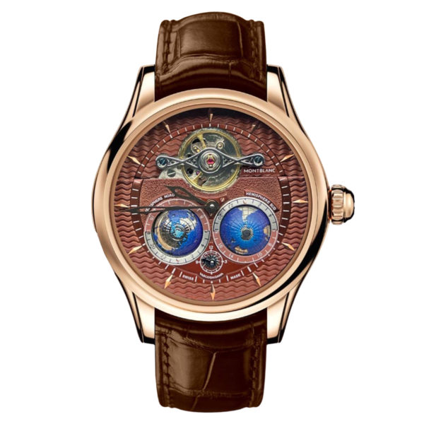 Фото 1 - Montblanc Collection Villeret Tourbillon Cylindrique NightSky Geospheres 44mm Art 6867