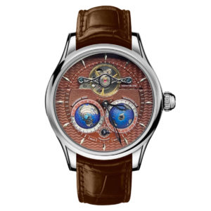 Фото 16 - Montblanc Collection Villeret Tourbillon Cylindrique NightSky Geospheres 44mm Art 6866