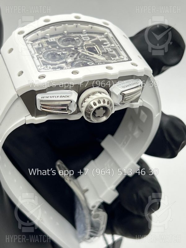 Фото 20 - Richard Mille RM 011 Chronograph White Steel