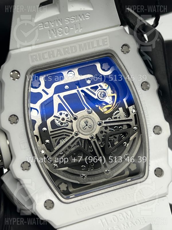 Фото 22 - Richard Mille RM 011 Chronograph White Steel