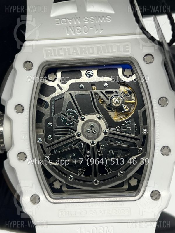 Фото 23 - Richard Mille RM 011 Chronograph White Steel