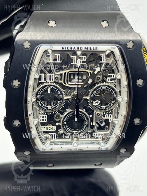 Фото 2 - Richard Mille RM 011 Chronograph Black Steel