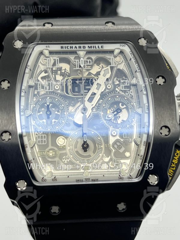 Фото 4 - Richard Mille RM 011 Chronograph Black Steel