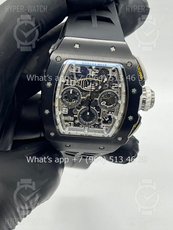 Фото 11 - Richard Mille RM 011 Chronograph Black Steel