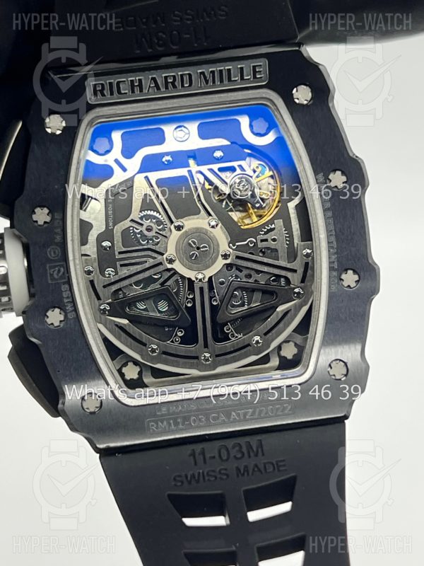 Фото 18 - Richard Mille RM 011 Chronograph Black Steel