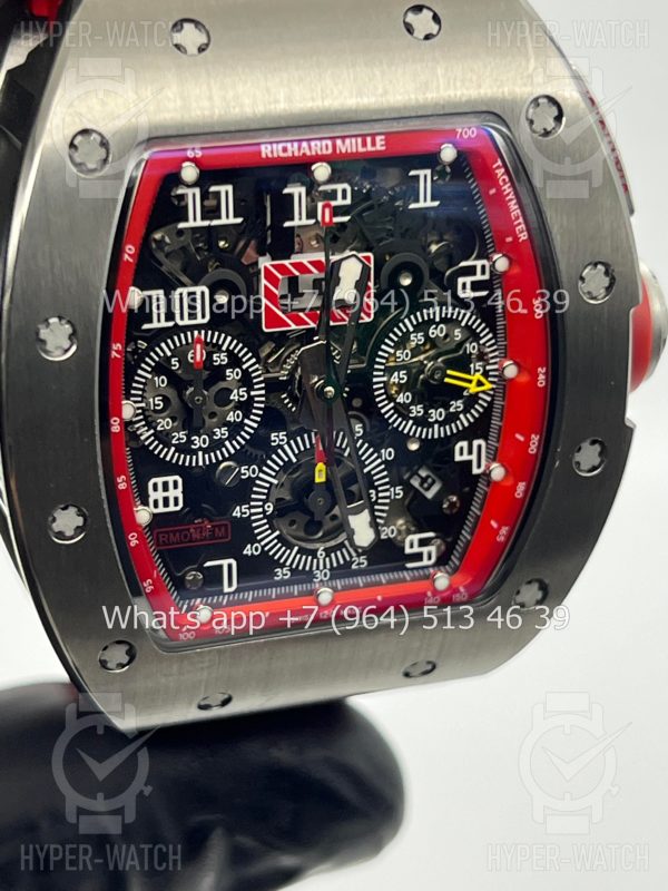 Фото 10 - Richard Mille RM 011 Felipe Massa Flyback Chronograph Steel