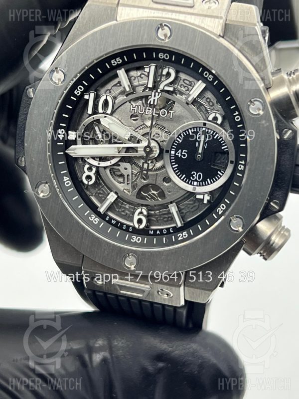 Фото 7 - Hublot Big Bang Unico 44mm 421.NX.1170.RX Steel Black