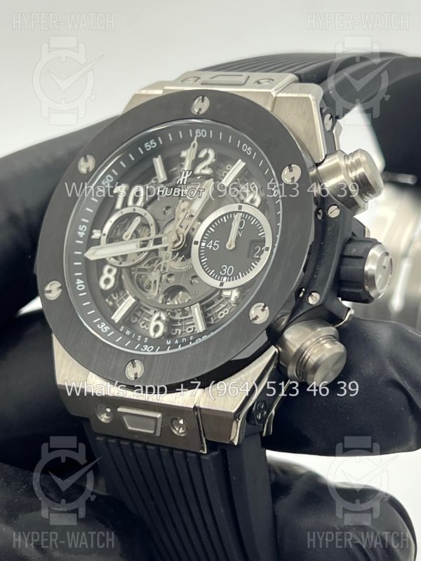 Фото 4 - Hublot Big Bang Unico 44mm 421.NM.1170.RX Steel Black