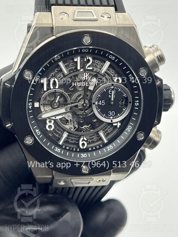 Фото 6 - Hublot Big Bang Unico 44mm 421.NM.1170.RX Steel Black