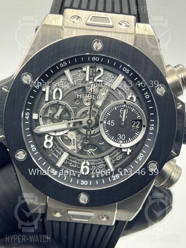 Фото 8 - Hublot Big Bang Unico 44mm 421.NM.1170.RX Steel Black