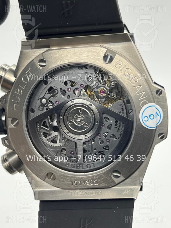 Фото 15 - Hublot Big Bang Unico 44mm 421.NM.1170.RX Steel Black