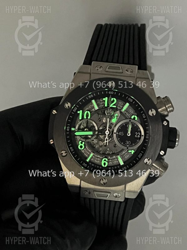 Фото 18 - Hublot Big Bang Unico 44mm 421.NM.1170.RX Steel Black