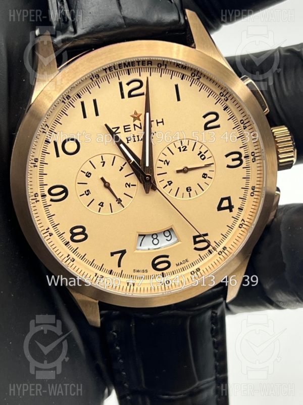 Фото 8 - Zenith Pilot Captain Chronograph 43mm Art 7332