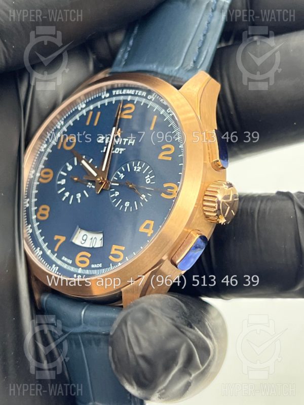 Фото 4 - Zenith Pilot Captain Chronograph 43mm Art 7333