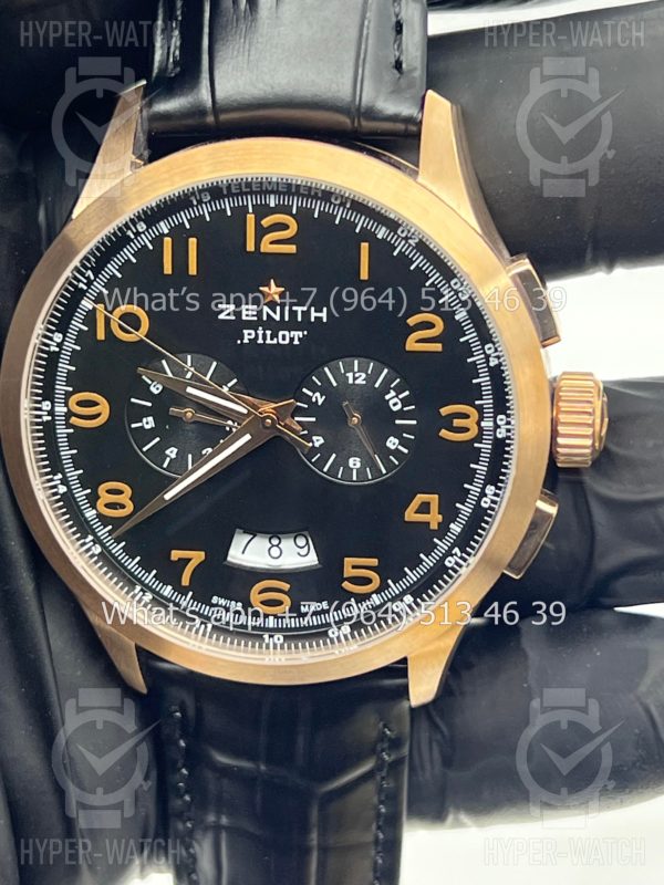 Фото 5 - Zenith Pilot Captain Chronograph 43mm Art 7335