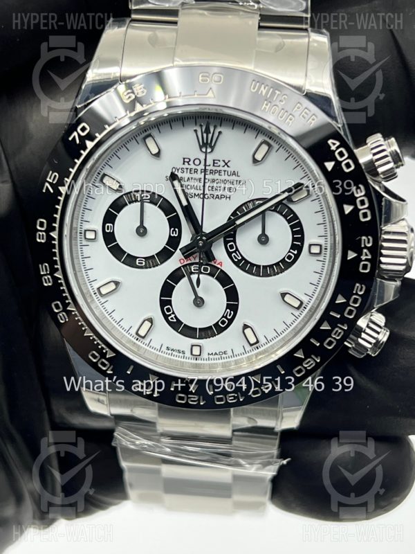 Фото 10 - Rolex Cosmograph Daytona 40mm 116500LN White NOOB