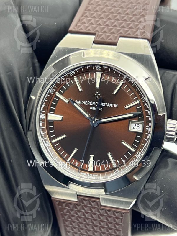 Фото 6 - Vacheron Constantin Overseas 41mm 4500v-110a-b146 Brown